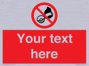 Custom Do not use with hand held grinding machine